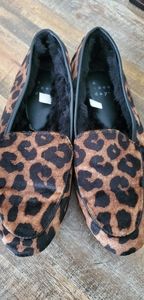 A New Day furry loafers/flats size 6